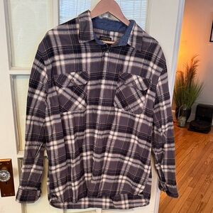mens jachs mfg. flannel shirt XL